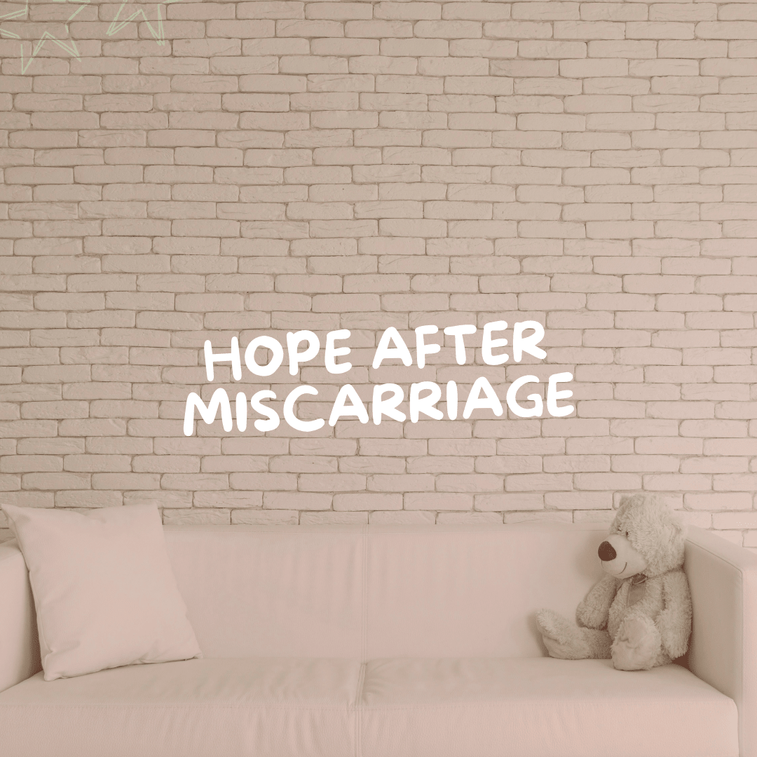 Hope After Miscarriage: A Story of Faith Through Grief - Due To Joy - Baby Loss Resources and Miscarriage Gifts