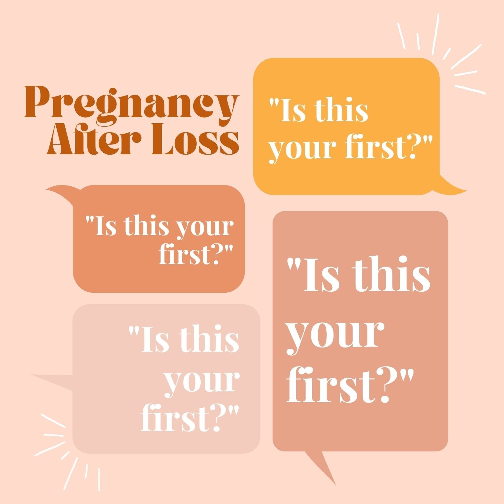 “Is this your first?”- Pregnancy After Miscarriage - Due To Joy - Baby Loss Resources and Miscarriage Gifts