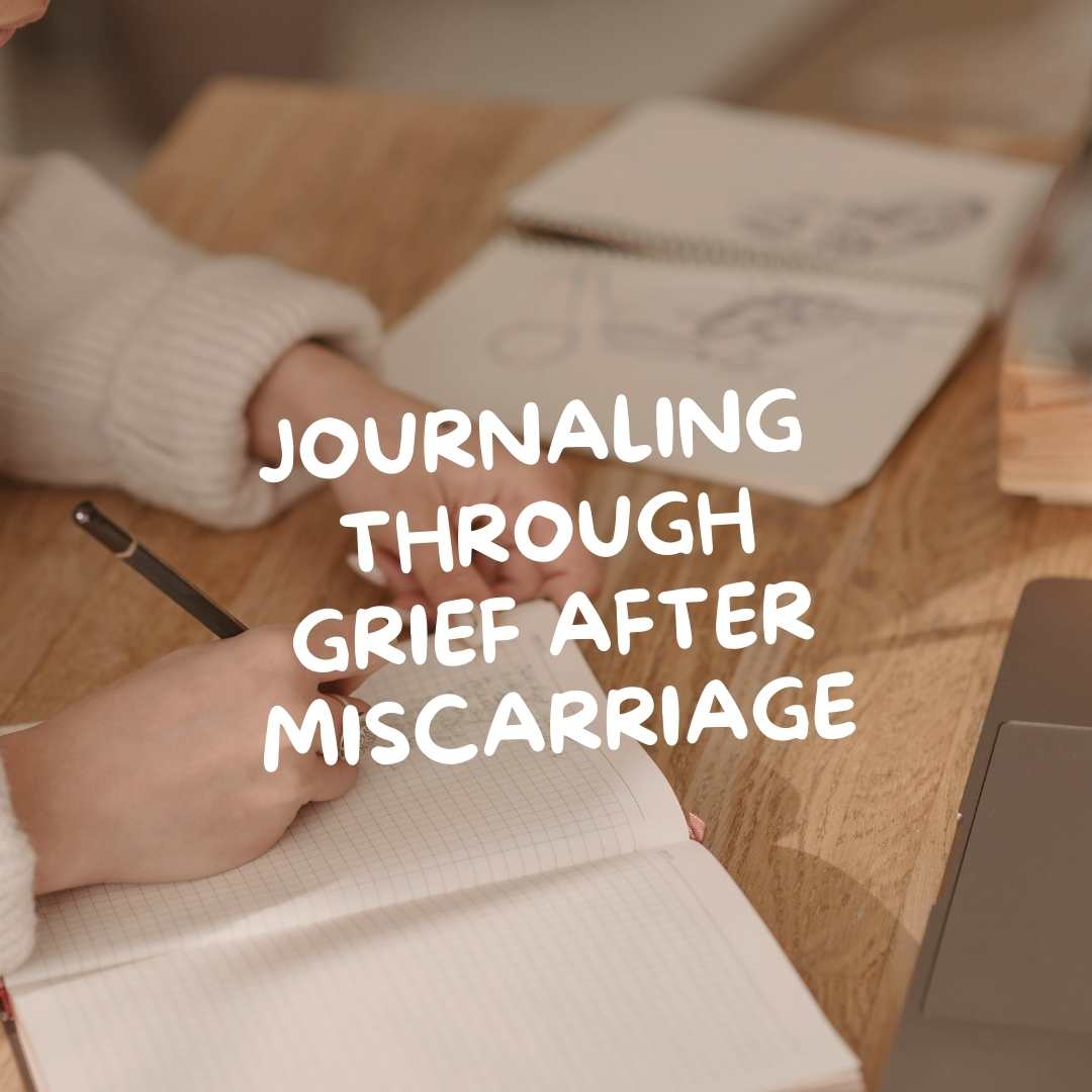 Journaling Through Grief After Miscarriage - Due To Joy - Baby Loss Resources and Miscarriage Gifts