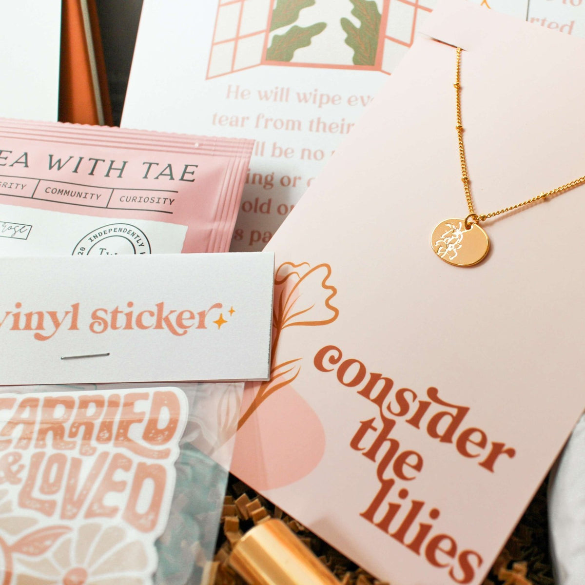 Miscarriage Care Package & Baby Loss Gift - Due To Joy - Baby Loss Resources and Miscarriage Gifts