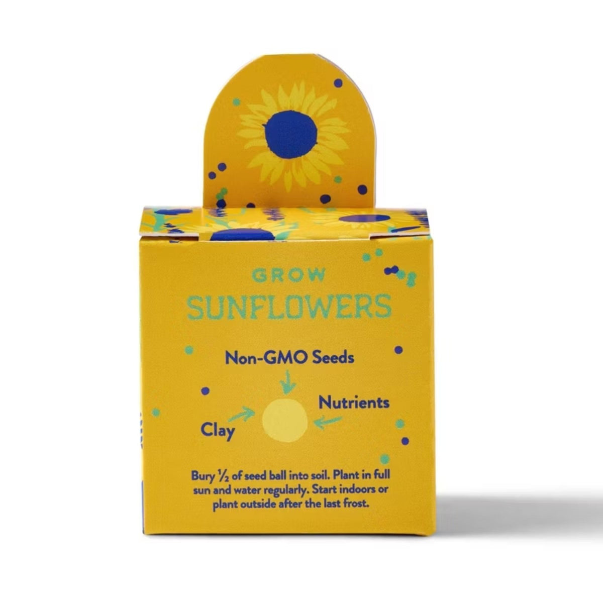 Sunflower Seed Bomb - Due To Joy - Baby Loss Resources and Miscarriage Gifts