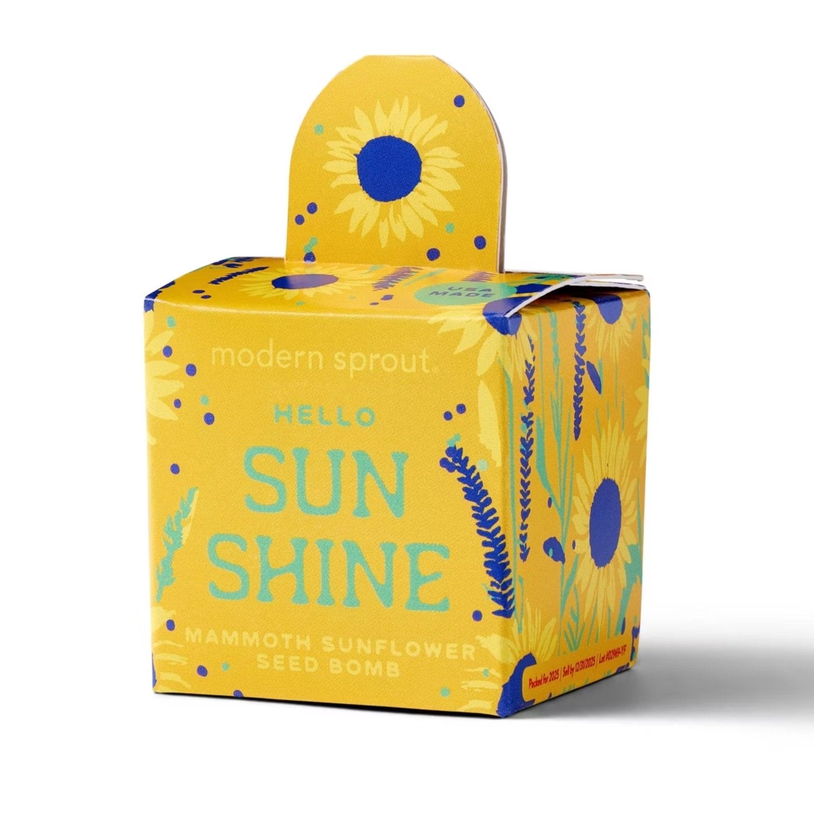 Sunflower Seed Bomb - Due To Joy - Baby Loss Resources and Miscarriage Gifts