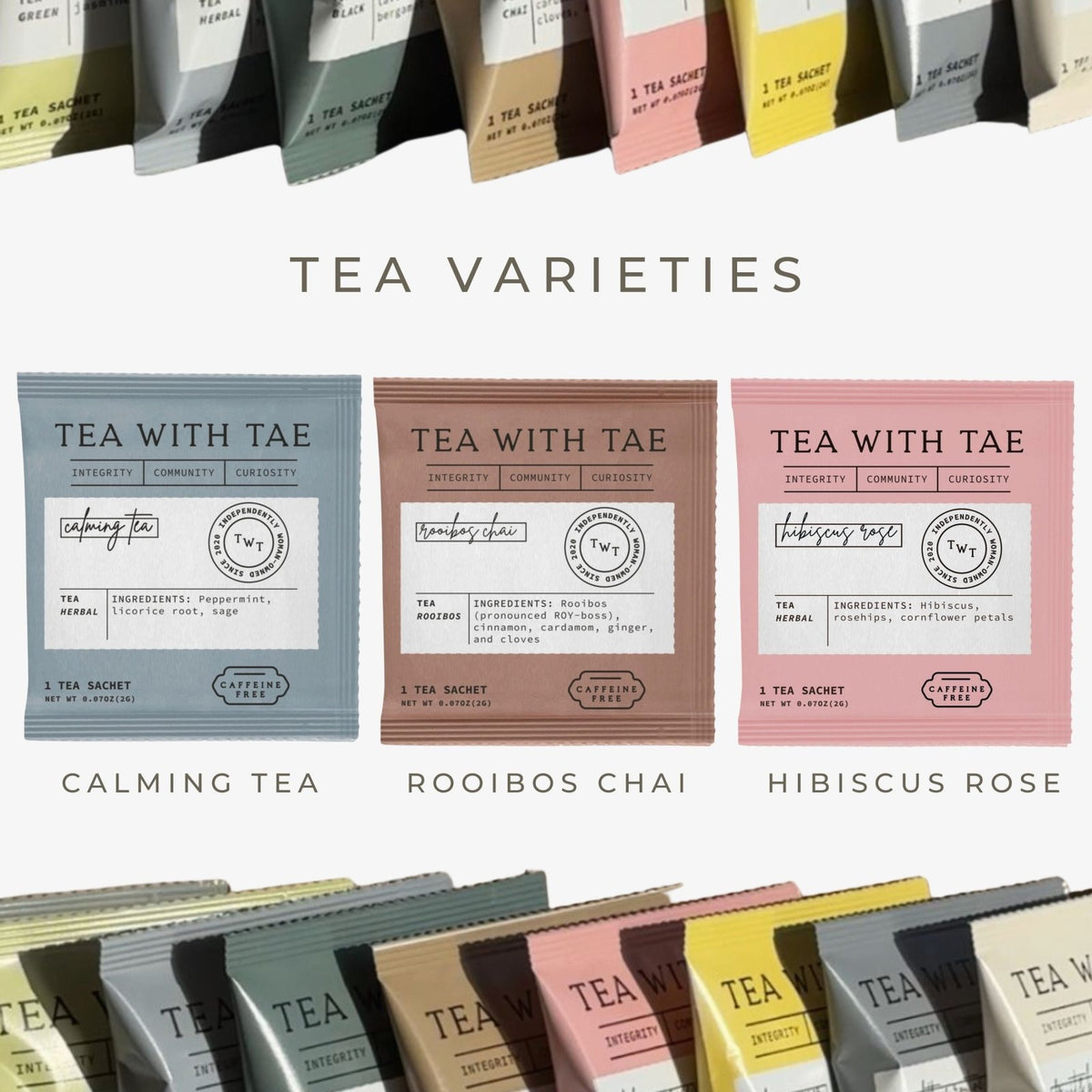 Tea Trio Gift Set - with honey and wooden stir stick - Due To Joy - Baby Loss Resources and Miscarriage Gifts