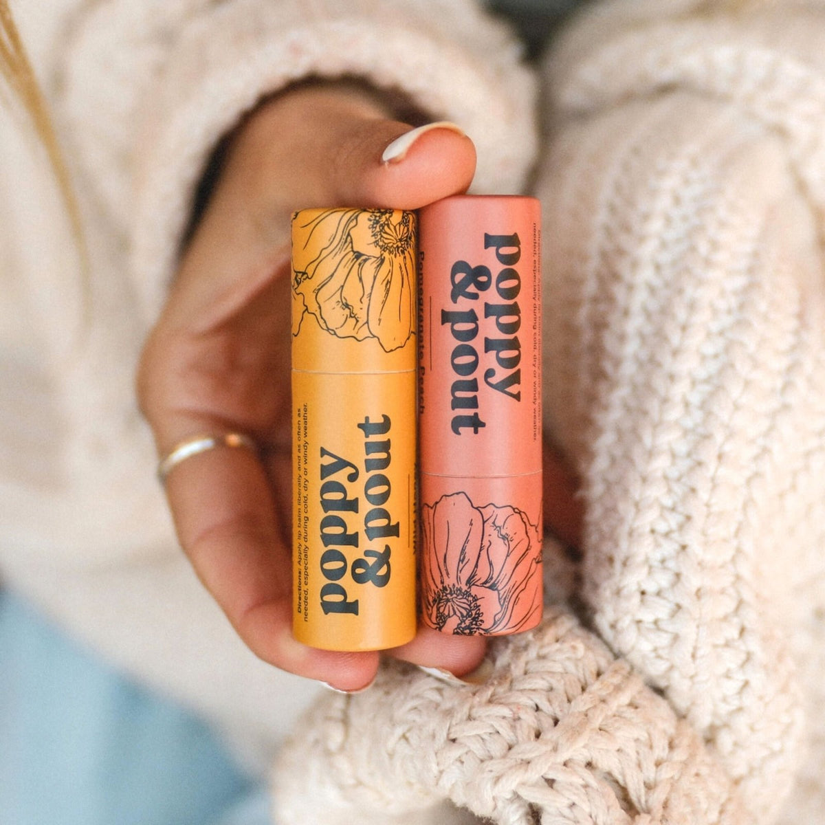 Wild Honey Lip Balm - Poppy & Pout - Due To Joy - Baby Loss Resources and Miscarriage Gifts